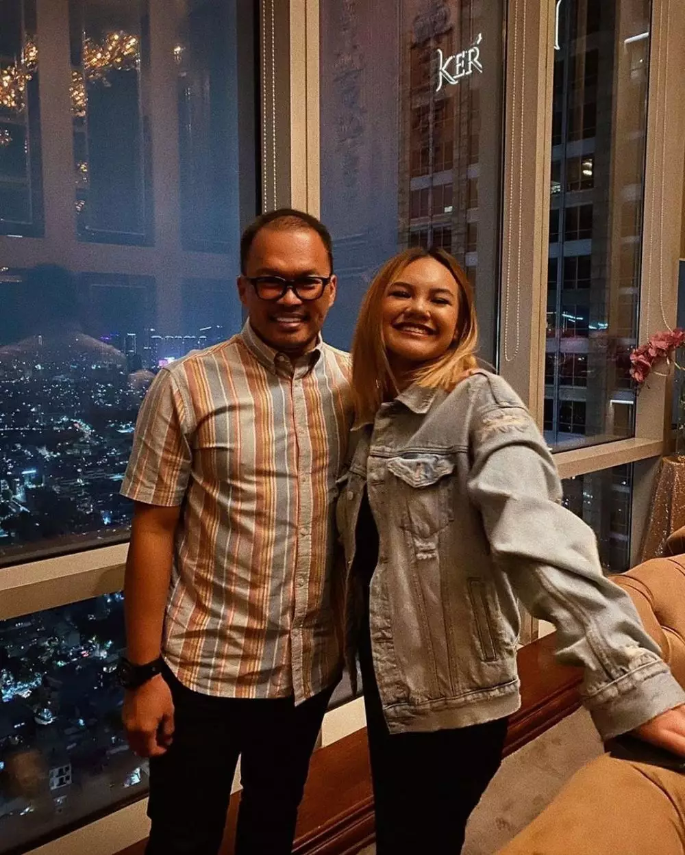 Momen Shafa Harris bareng ayahnya Instagram 