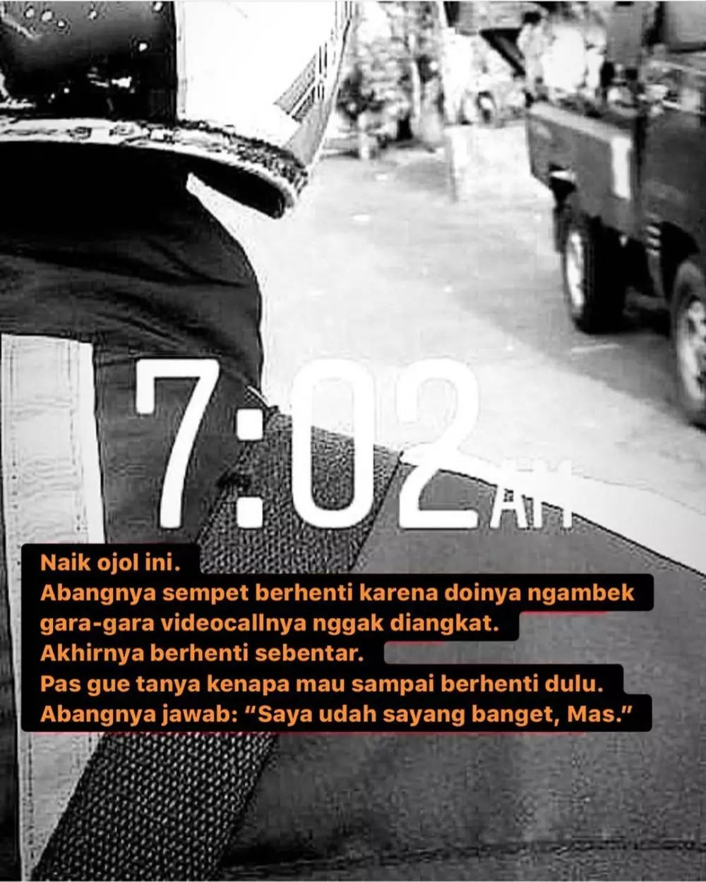 driver ojol galau Instagram