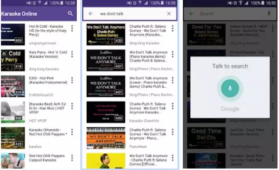 Aplikasi karaoke terbaik dan gratis di Android Istimewa