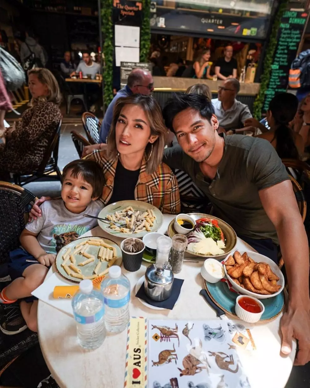 seleb Natalan sama pacar  Instagram 