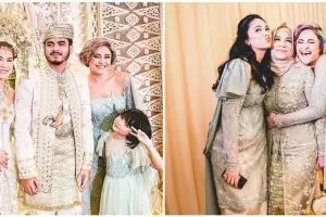 10 Momen pernikahan adik Marshanda, gayanya curi perhatian