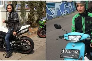 Ayah punya banyak utang, putra Deddy Dores jadi driver ojek online