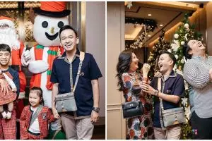 8 Momen Christmas Dinner Ruben Onsu, bukti indahnya toleransi