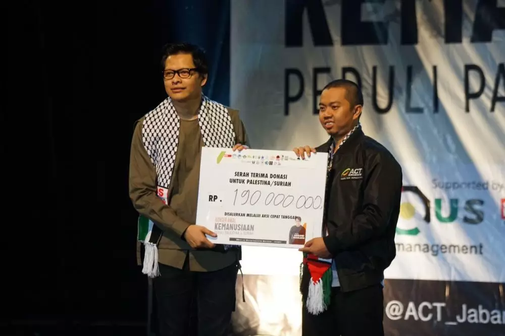 seleb peduli palestina  Instagram