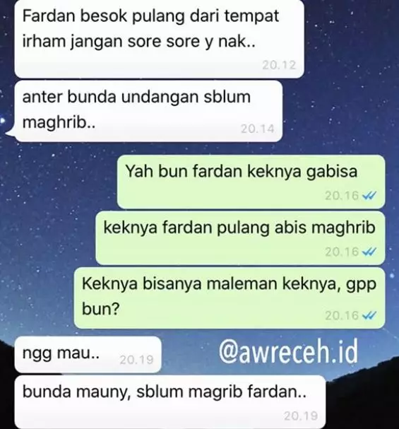 chat wa ibu dan anak  Instagram chat wa ibu dan anak  Instagram