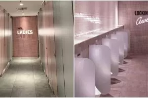 Viral toilet mal mewah & canggih, 8 potretnya bikin melongo