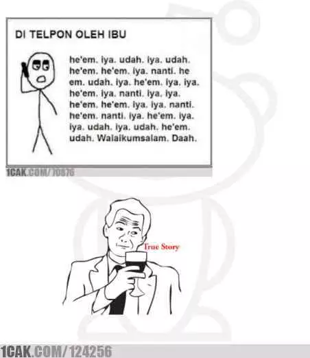 meme ditelepon emak © 2019 brilio.net