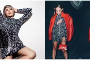 6 Momen Bunga Citra Lestari kembar baju dengan artis lain