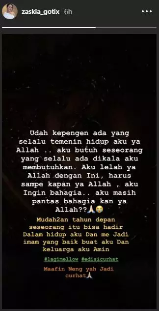 zaskia g galau © 2019 brilio.net