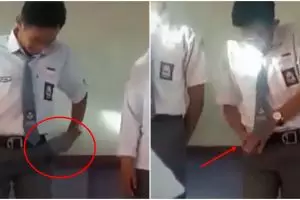 Detik-detik tangan siswa nyangkut saat presentasi ini kocak abis