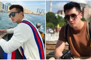 6 Momen seru Verrell Bramasta liburan di Dubai, uji adrenalin