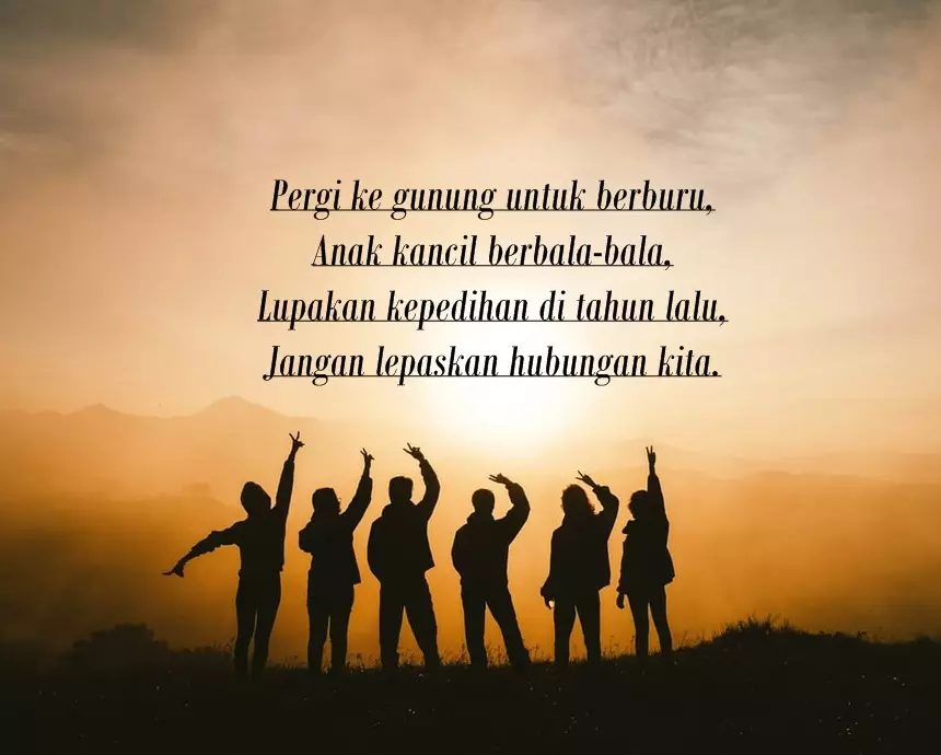 Pantun ucapan tahun baru 2020 © 2019 brilio.net