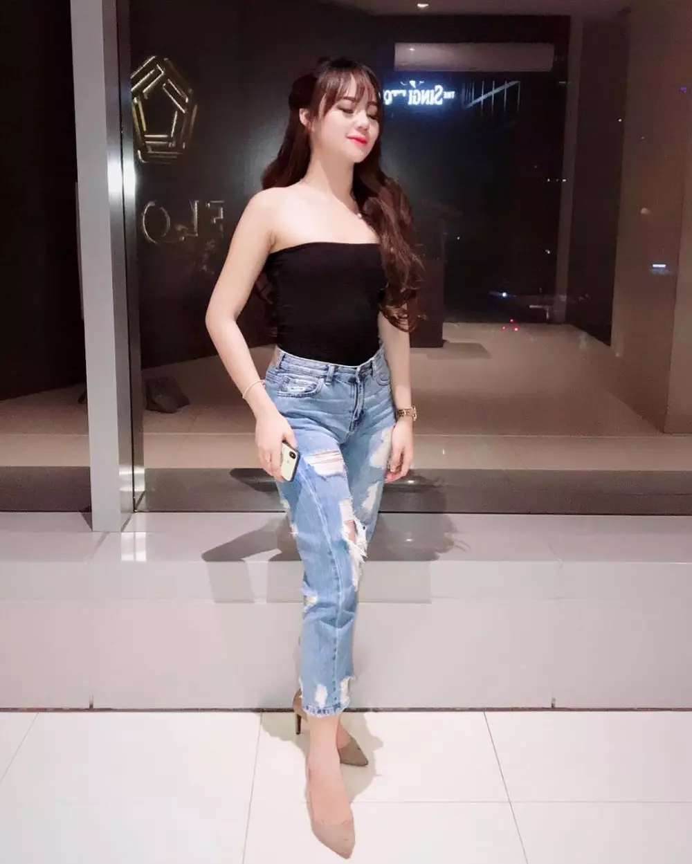 Rika istri mantan Zaskia  Instagram 
