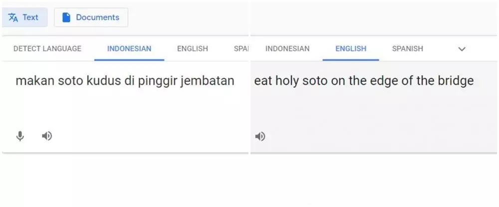 Terjemahan kata-kata nyeleneh Google Translate Google Translate