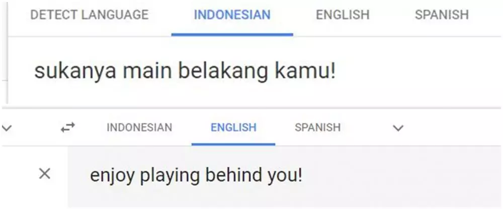 Terjemahan kata-kata nyeleneh Google Translate Google Translate