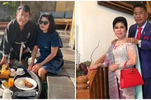 6 Momen ultah pernikahan Hotman Paris & istri, romantis di kolam
