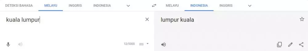 translate google bikin tepuk jidat  Istimewa