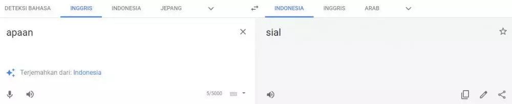 translate google bikin tepuk jidat  Istimewa