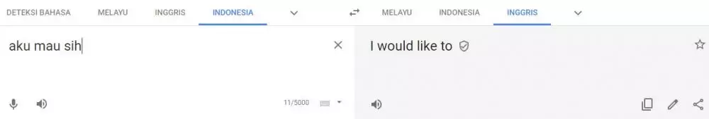 translate google bikin tepuk jidat  Istimewa