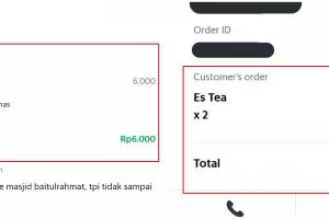 6 Order makan via ojek online pas akhir bulan, ngenes kocak