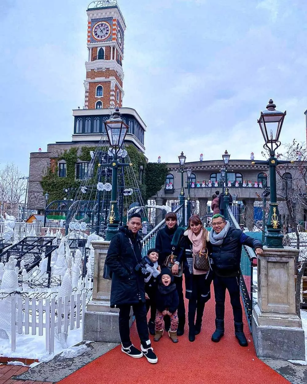 potret liburan keluarga anang di jepang © 2019 brilio.net