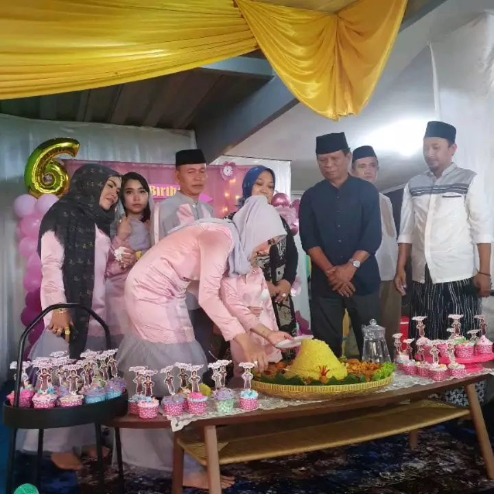 9 Momen seru pesta ulang tahun Bilqis instagram 