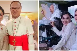 7 Momen Yuni Shara hadiri haul Gus Dur, gayanya curi perhatian