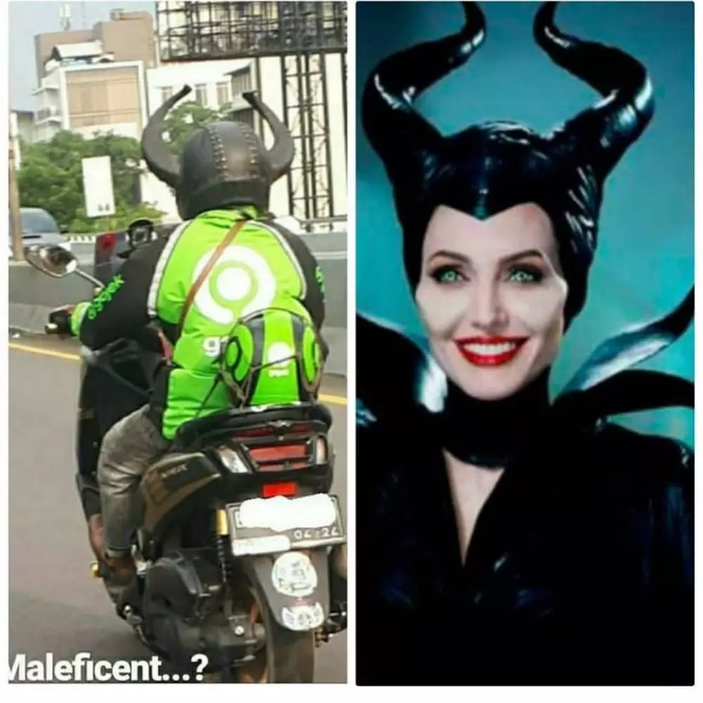 driver ojek online jadi tokoh super © 2019 instagram.com driver ojek online jadi tokoh super © 2019 instagram.com