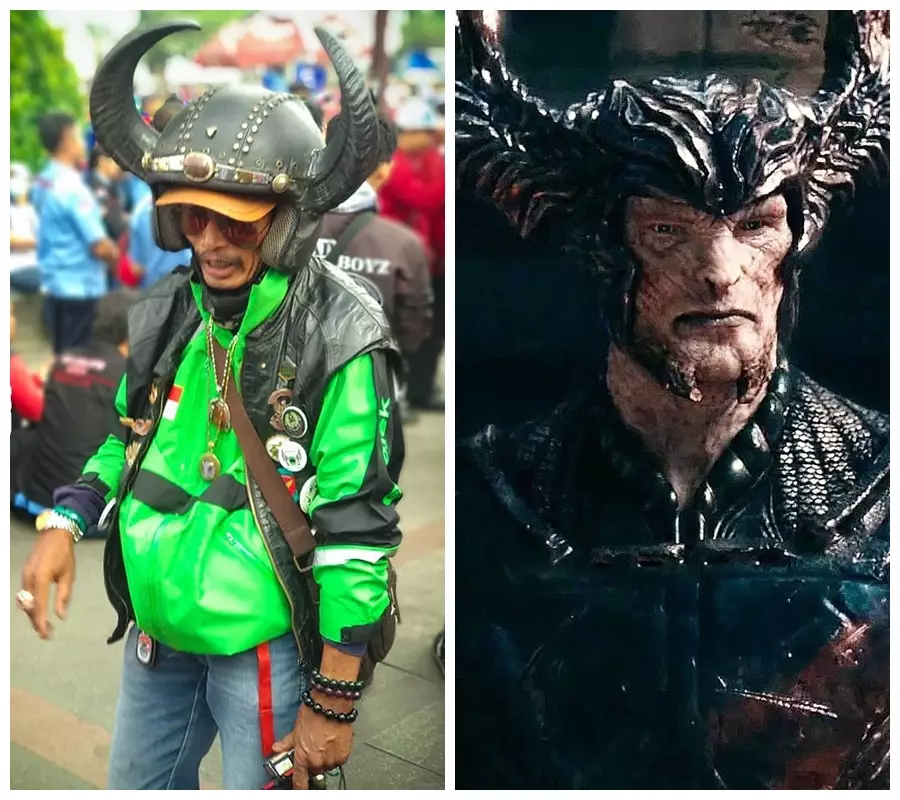 driver ojek online jadi tokoh super © 2019 instagram.com driver ojek online jadi tokoh super © 2019 instagram.com