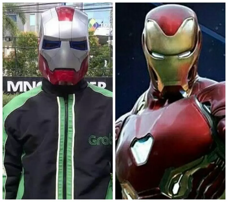 driver ojek online jadi tokoh super © 2019 instagram.com driver ojek online jadi tokoh super © 2019 instagram.com