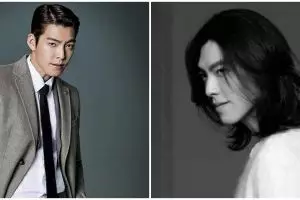 7 Pesona Kim Woo-bin comeback berambut gondrong, bikin pangling