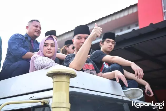 7 Momen Ahmad Dhani bebas penjara, diarak pakai truk Unimog © 2019 kapanlagi.com