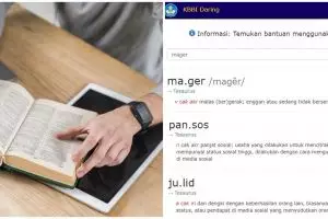 15 Istilah kekinian ini masuk KBBI, dari mager hingga julid
