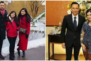 8 Momen AHY ke studio Hollywood, wajah Annisa Pohan jadi sorotan