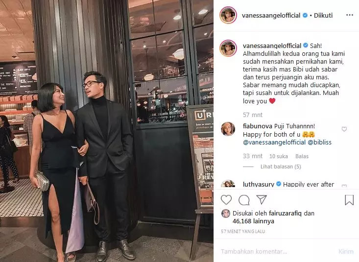 Vanessa Angel ungkap sosok sang suami Instagram/@vanessaangelofficial Vanessa Angel ungkap sosok sang suami Instagram/@vanessaangelofficial