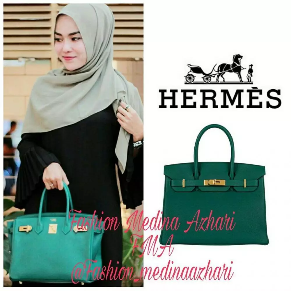 Koleksi tas mewah Medina Zein Instagram