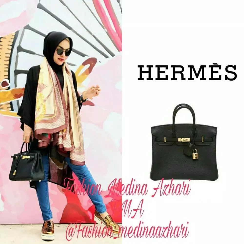 Koleksi tas mewah Medina Zein Instagram