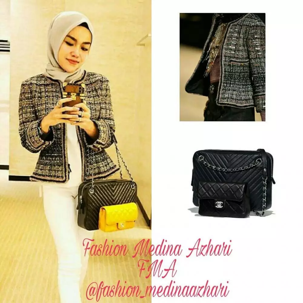 Koleksi tas mewah Medina Zein Instagram