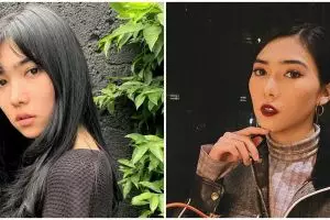 Biasa tampil natural, ini 8 potret Isyana bermakeup tebal