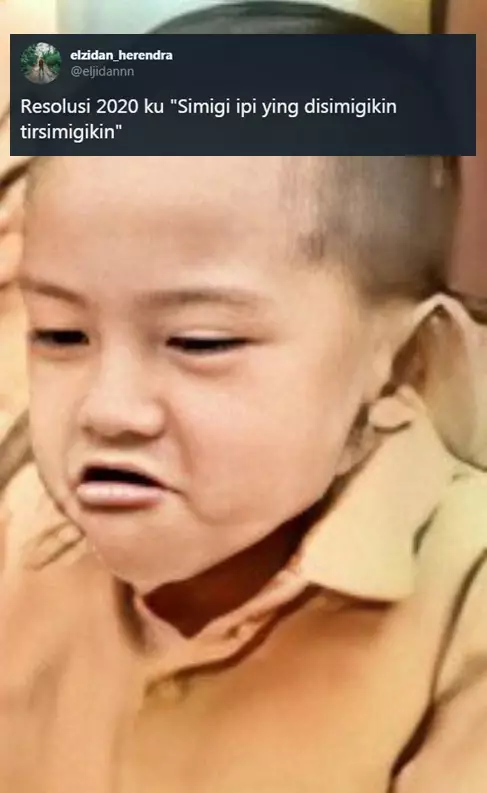 cuitan resolusi 2020 © 2019 Twitter