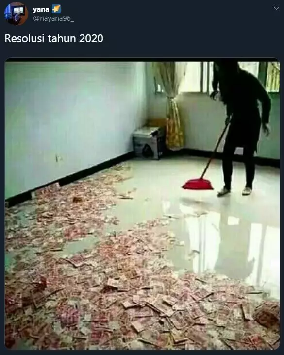 cuitan resolusi 2020 © 2019 Twitter