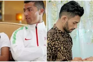 10 Potret mesra Martunis anak angkat CR7 bareng calon istri