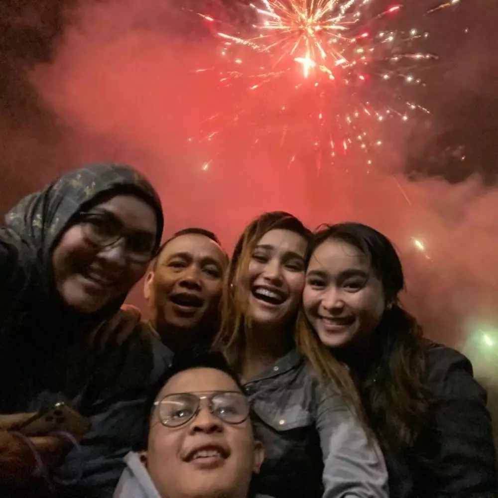 ayu ting tahun baru © 2020 brilio.net