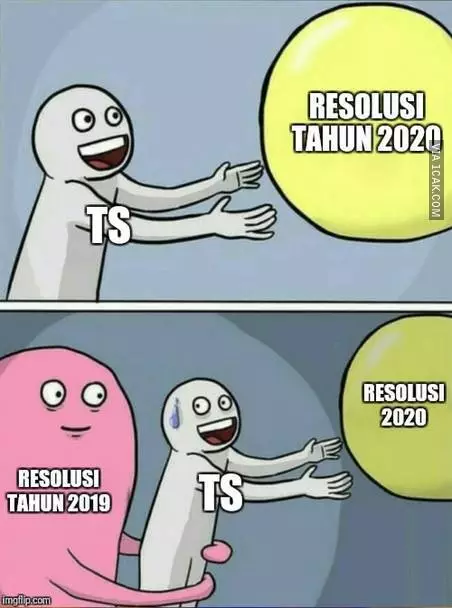 meme resolusi tahun 2020 © 2020 brilio.net