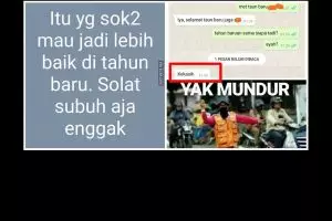 8 Momen lucu waktu tahun baru ini bikin ngakak