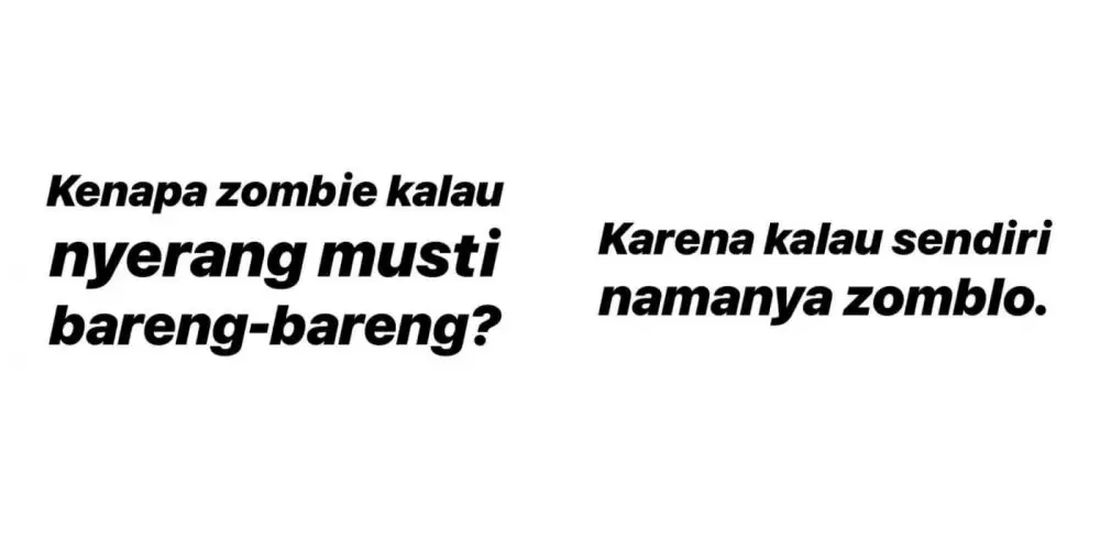 tebak-tebakan status wa lucu ngakak © berbagai sumber