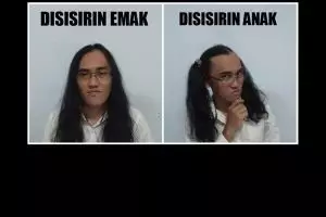 Begini jika cowok gondrong disisirin orang lain, 7 hasilnya kocak