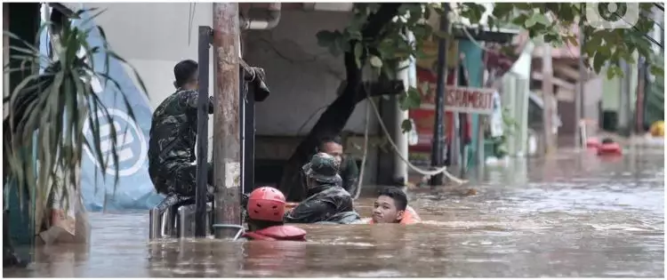 Kemensos: 21 Orang meninggal akibat banjir di Jabodetabek