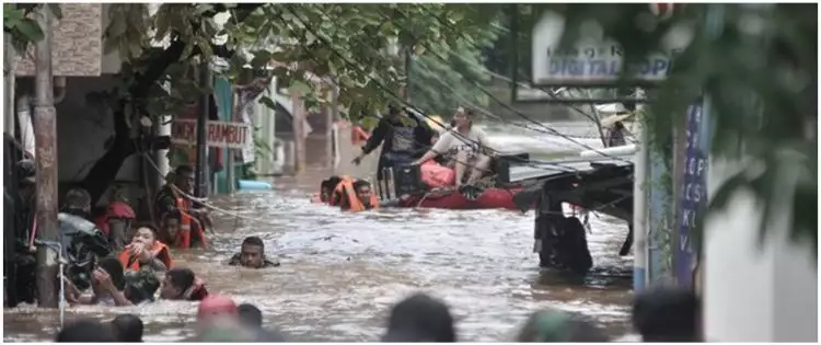 Banjir di Kabupaten Lebak: 427 KK mengungsi, 2 orang hilang