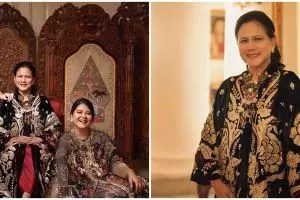  7 Gaya pemotretan Iriana Jokowi & keluarga, bak royal family